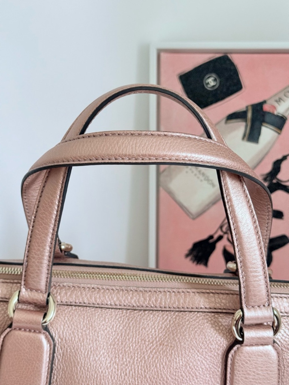 Gucci SOHO "JAPAN EXCLUSIVE "GG interlock pink Metallic π - Picture 4 of 16